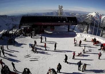 Polyana 2200 and training slope